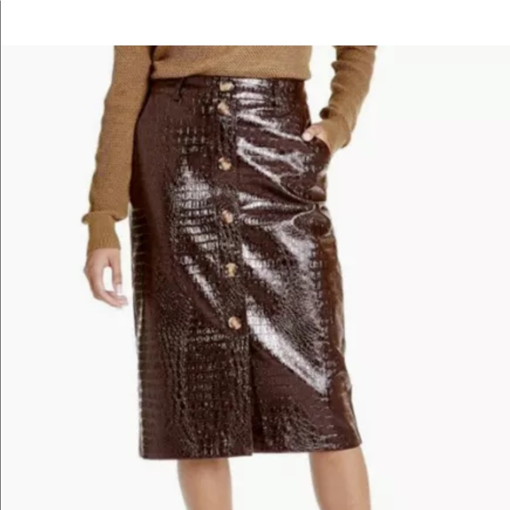 Rachel Comey faux leather skirt NWT!!!